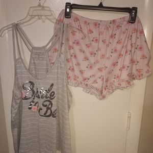 "Bride To Be" Pajama Set Sz XL